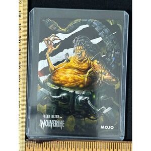 1996 Fleer Ultra Wolverine Trading Card Mojo Character Ultra Rare Collectible‎